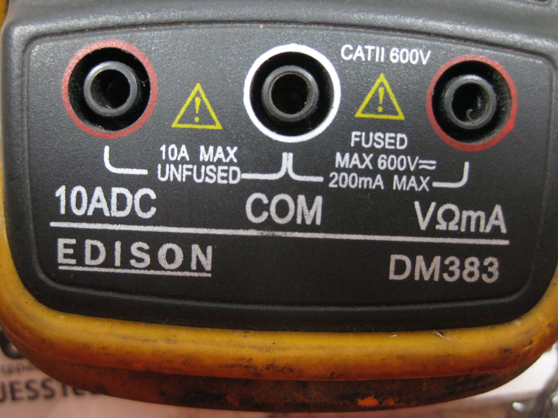 JESS Repair Service in Malaysia - Repair EDISON DIGITAL MULTIMETER ...