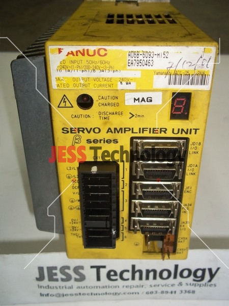 JESS Repair Service In Malaysia - Repair SERVO FANUC SERVO AMPLIFIER ...