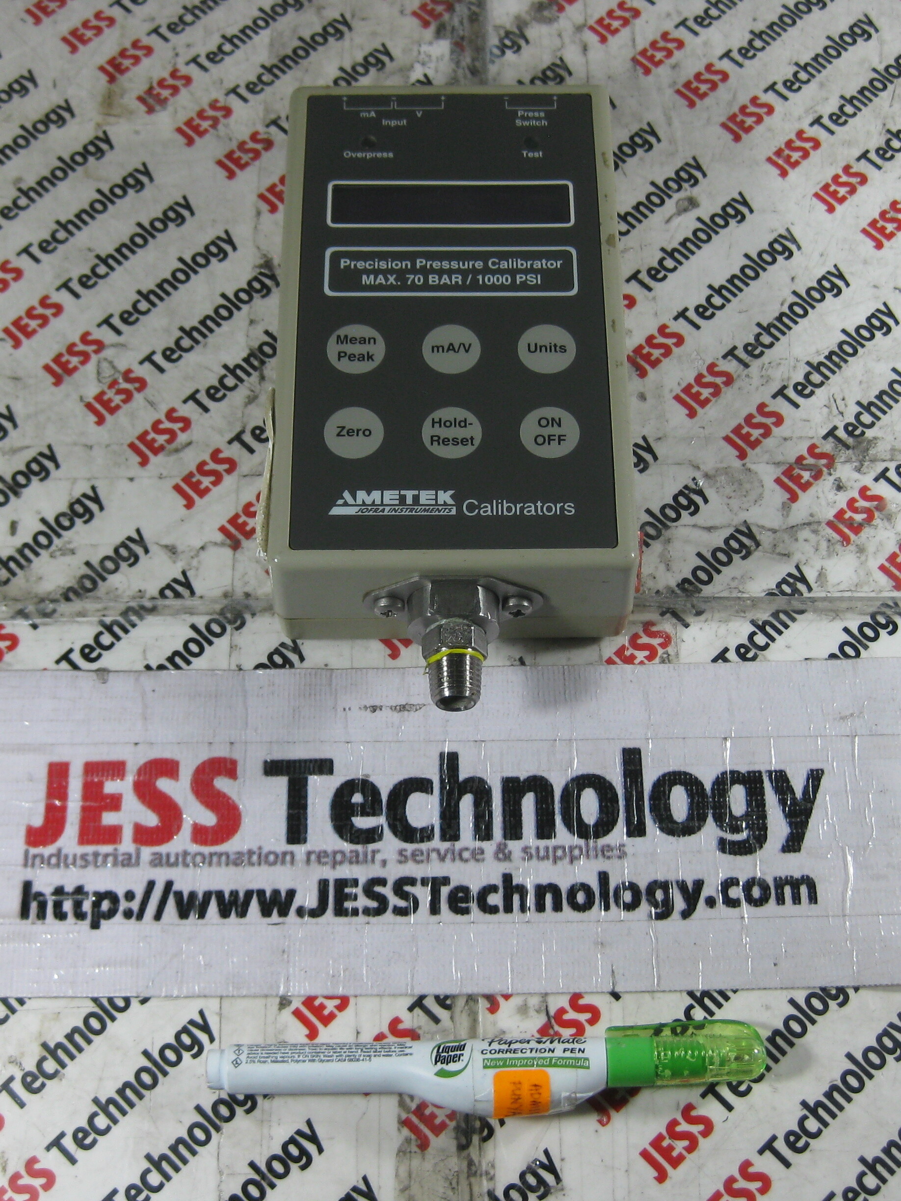 JESS Repair Service In Malaysia - Repair AMETEK PRECISION PRESSURE ...