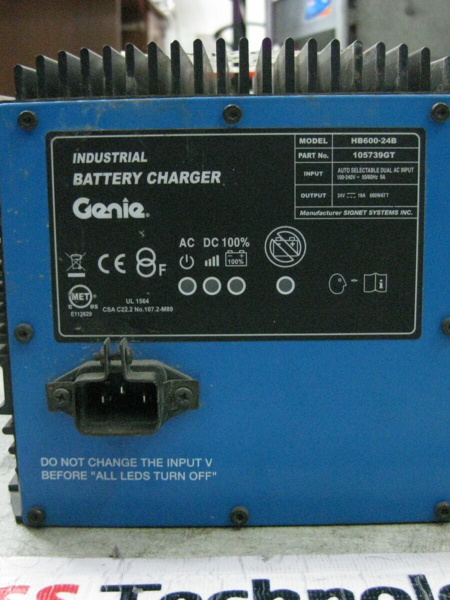 JESS Repair Service in Malaysia - Repair GENIE BATTERY CHARGER HB600-24B,  Best Repair Services in Malaysia, Singapore, Indonesia, Thailand. Inverter,  PLC, DC drive Repair | Industrial | Electronic | Repair