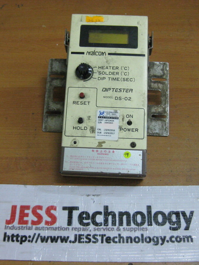 JESS Repair Service in Malaysia - Repair MALCOM DIP TESTER DS-02, Best  Repair Services in Malaysia, Singapore, Indonesia, Thailand. Inverter, PLC,  DC drive Repair | Industrial | Electronic | Repair