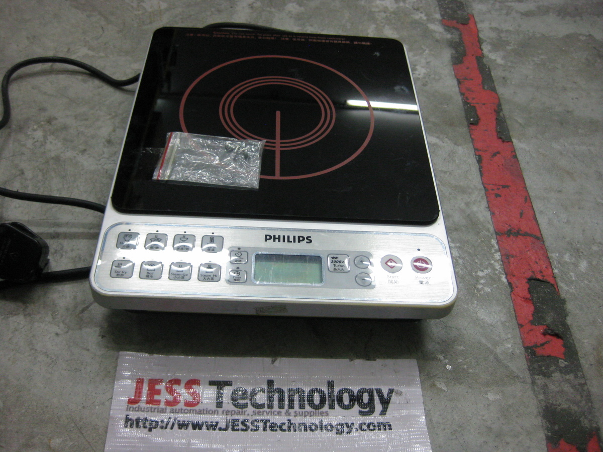 JESS Repair Service in Malaysia - Repair PHILIPS INDUCTION COOKER HD4918,  Best Repair Services in Malaysia, Singapore, Indonesia, Thailand. Inverter,  PLC, DC drive Repair, Industrial, Electronic